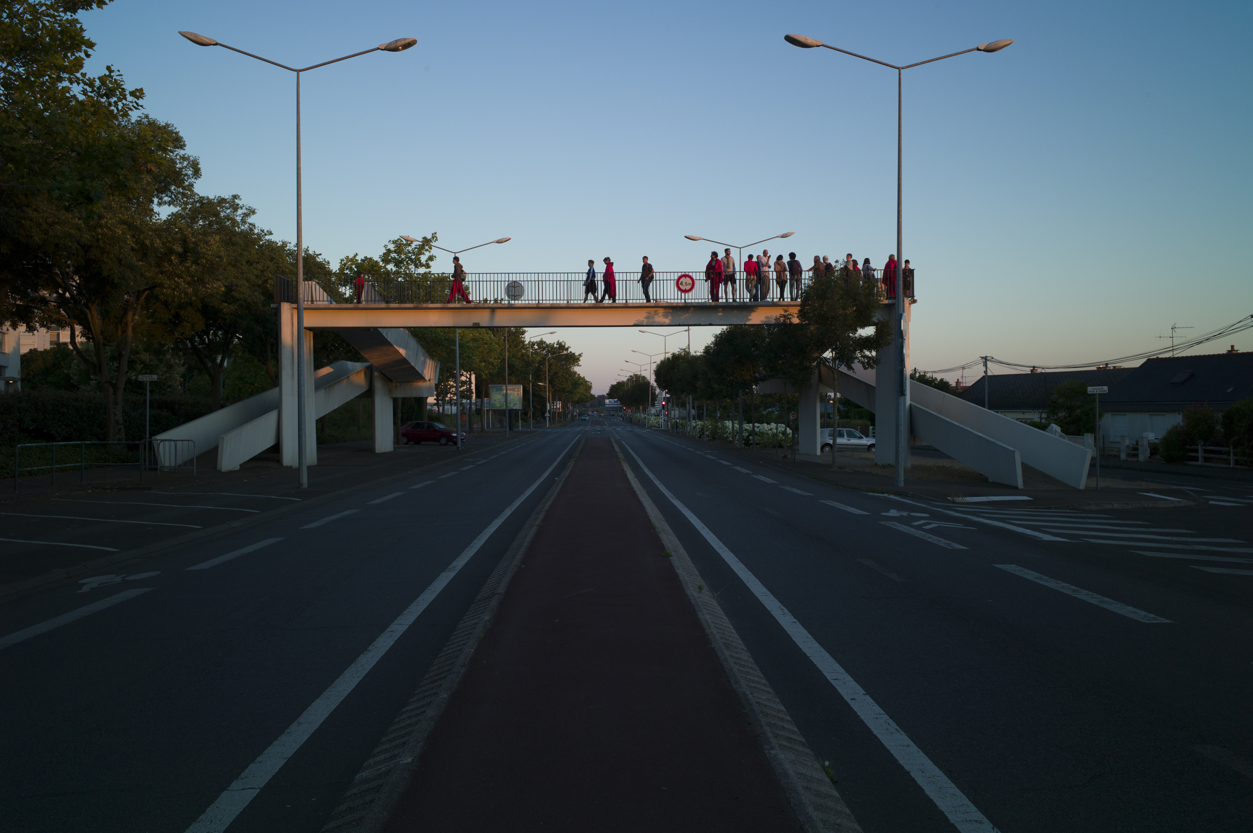 la passerelle de Monplaisir